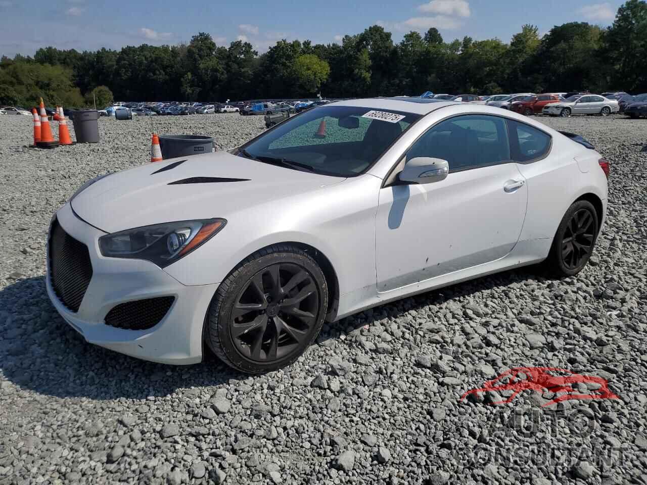 HYUNDAI GENESIS 2013 - KMHHT6KD0DU112286