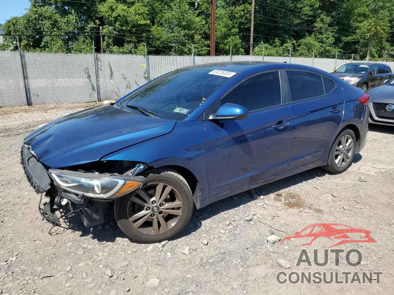 HYUNDAI ELANTRA 2017 - 5NPD84LF1HH179200