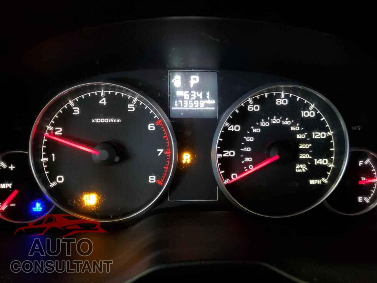 SUBARU OUTBACK 2013 - 4S4BRBCC7D3201491
