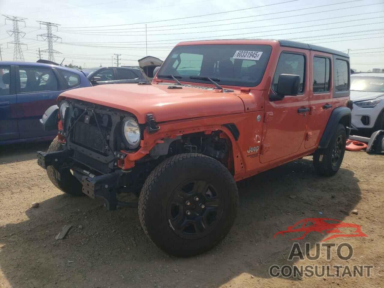 JEEP WRANGLER 2018 - 1C4HJXDN2JW246657