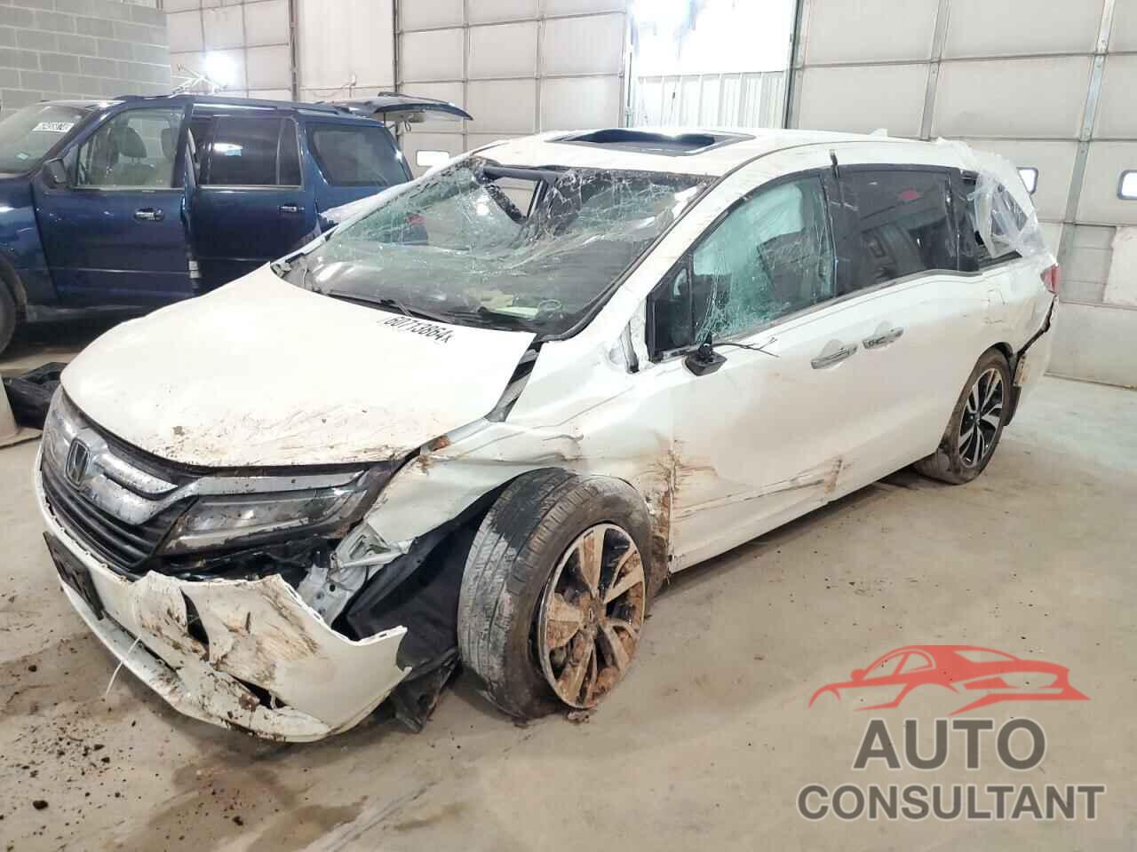 HONDA ODYSSEY 2018 - 5FNRL6H96JB019174