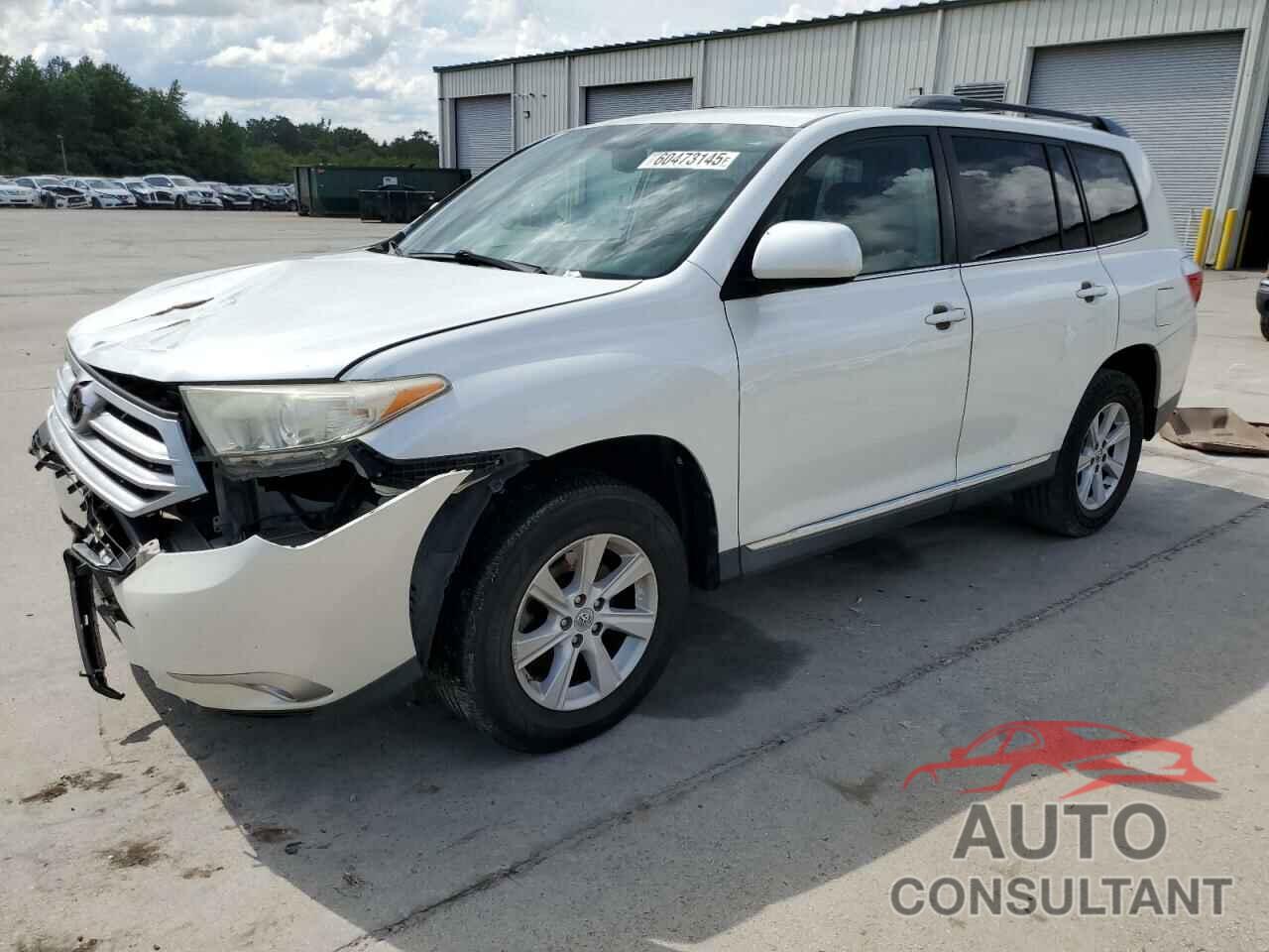 TOYOTA HIGHLANDER 2012 - 5TDZK3EH6CS089365