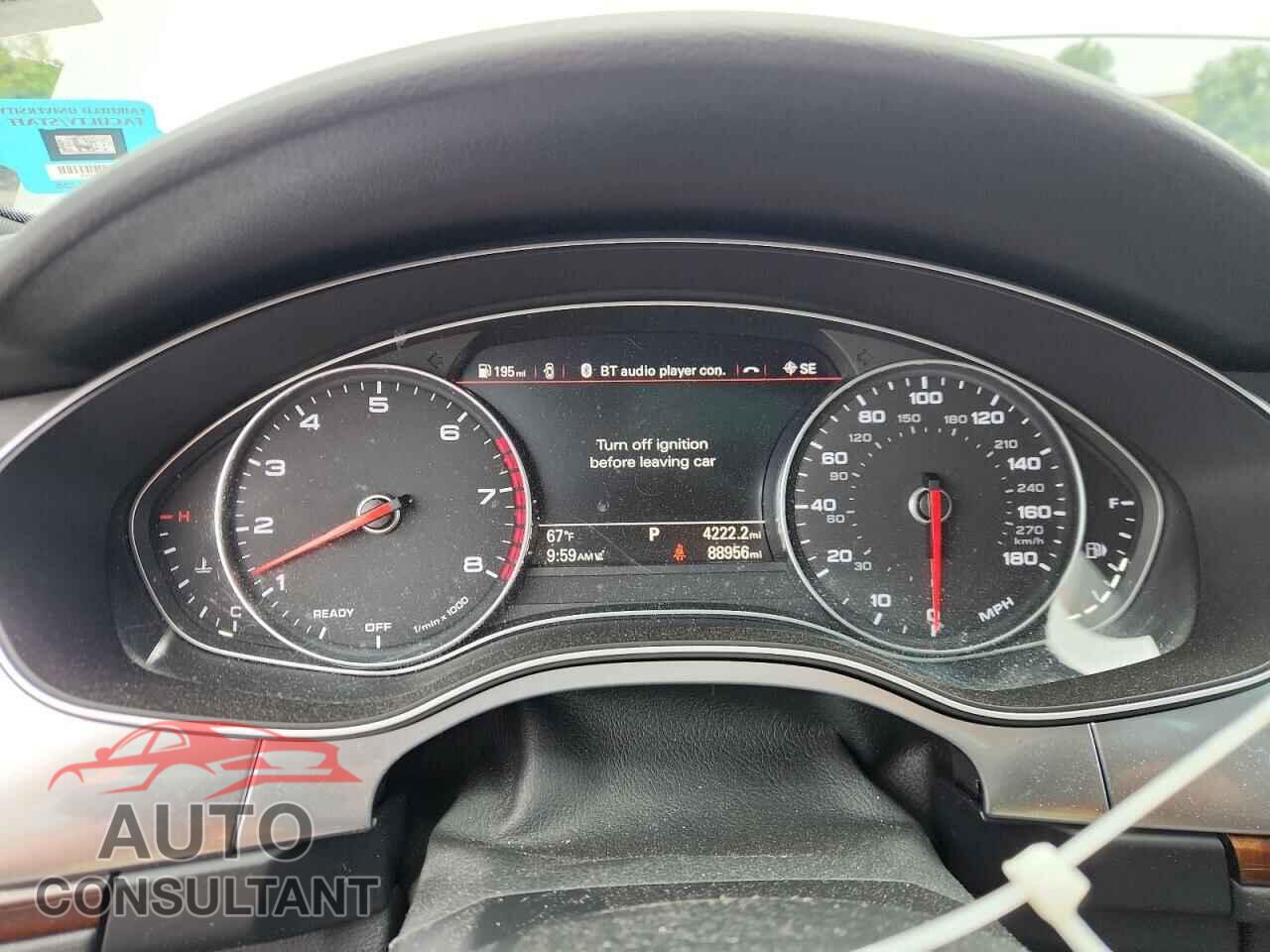 AUDI A6 2017 - WAUF2AFC4HN056286