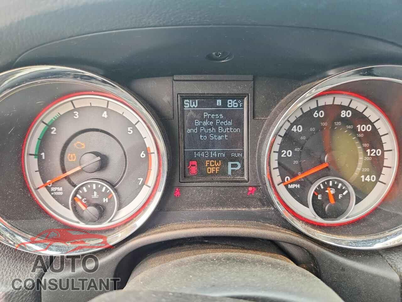DODGE DURANGO 2012 - 1C4SDJET4CC322827
