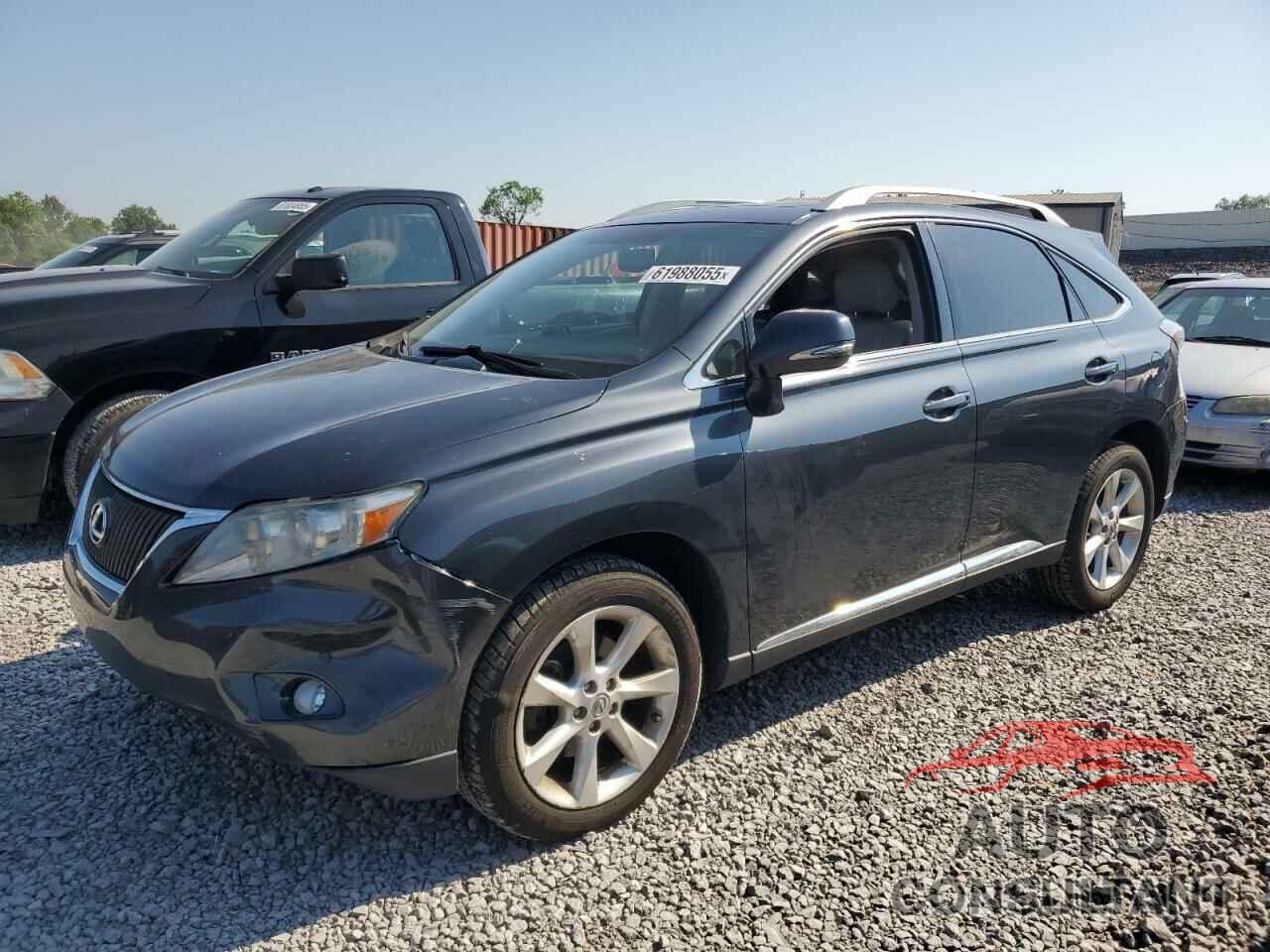LEXUS RX350 2010 - 2T2ZK1BA4AC019778