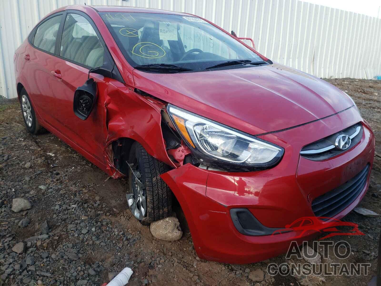 HYUNDAI ACCENT 2017 - KMHCT4AE2HU289839