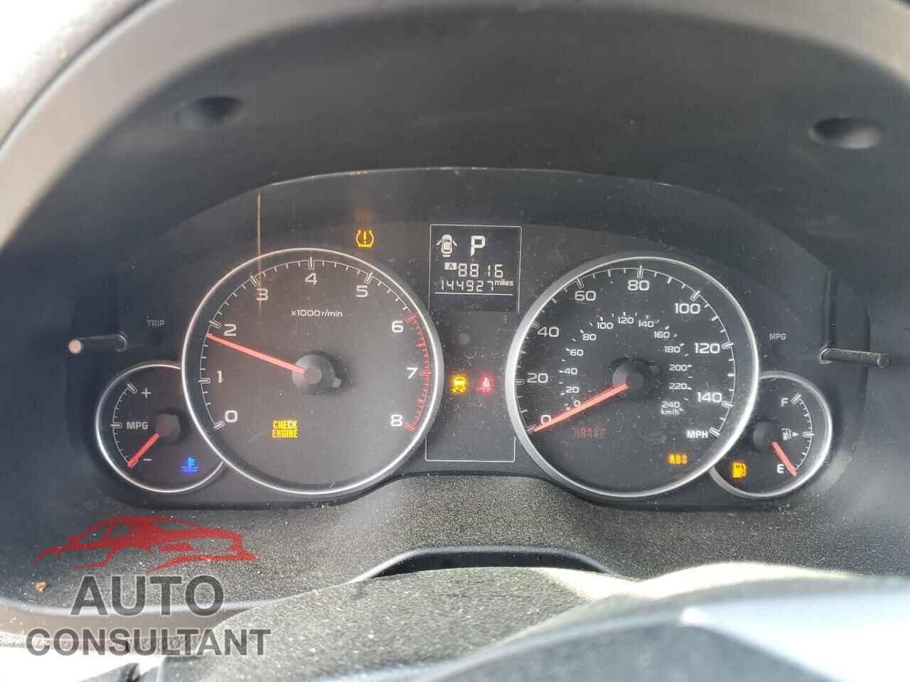 SUBARU OUTBACK 2014 - 4S4BRBAC4E3264505