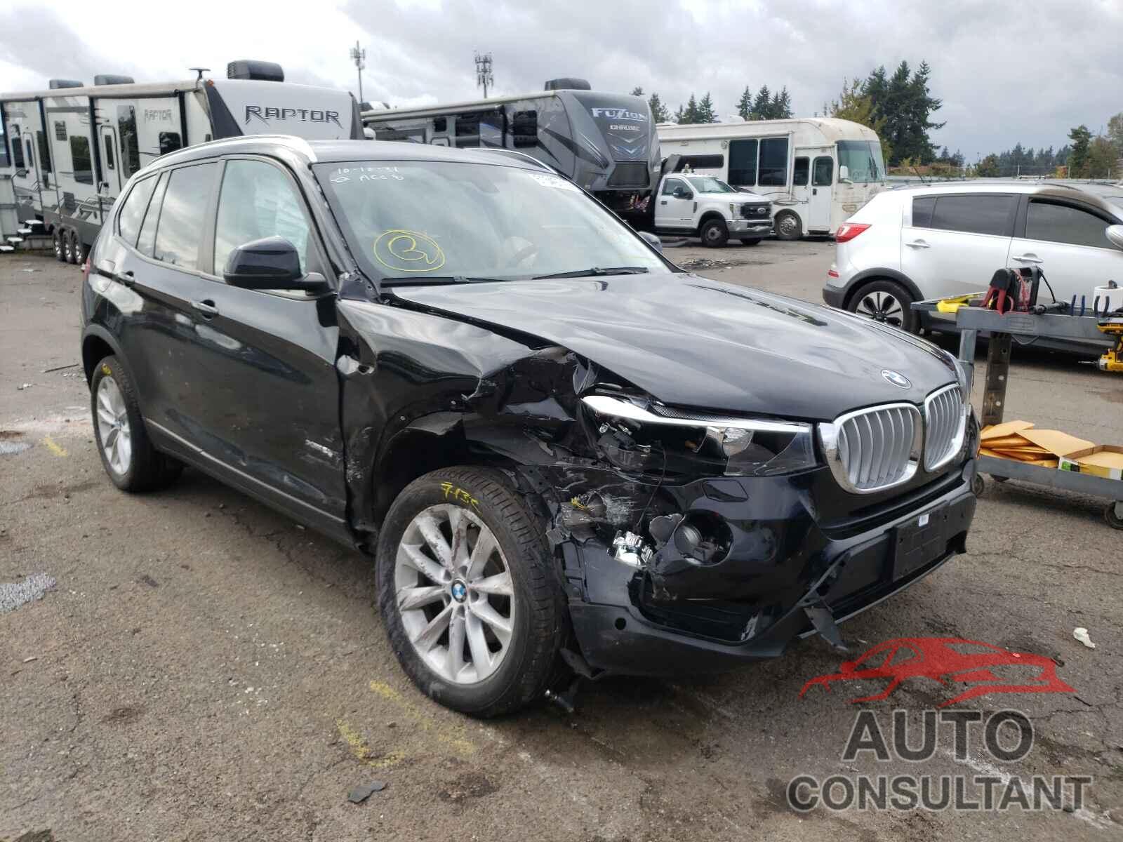 BMW X3 2016 - 5UXWX9C56G0D78546