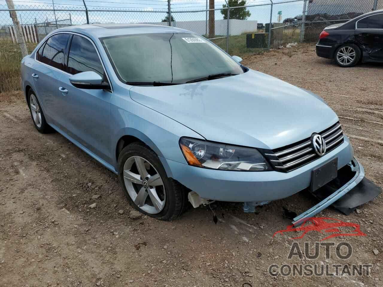 VOLKSWAGEN PASSAT 2012 - 1VWBH7A37CC057623