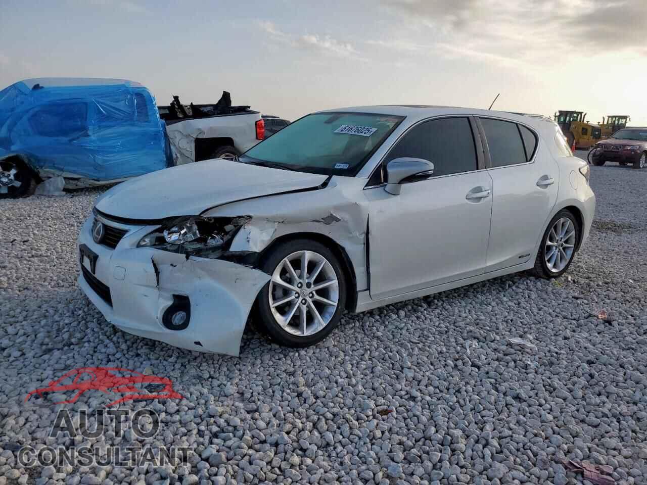 LEXUS CT 200 2012 - JTHKD5BH9C2108931