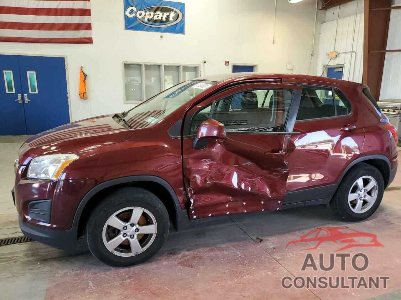 CHEVROLET TRAX 2016 - 3GNCJNSB0GL136347