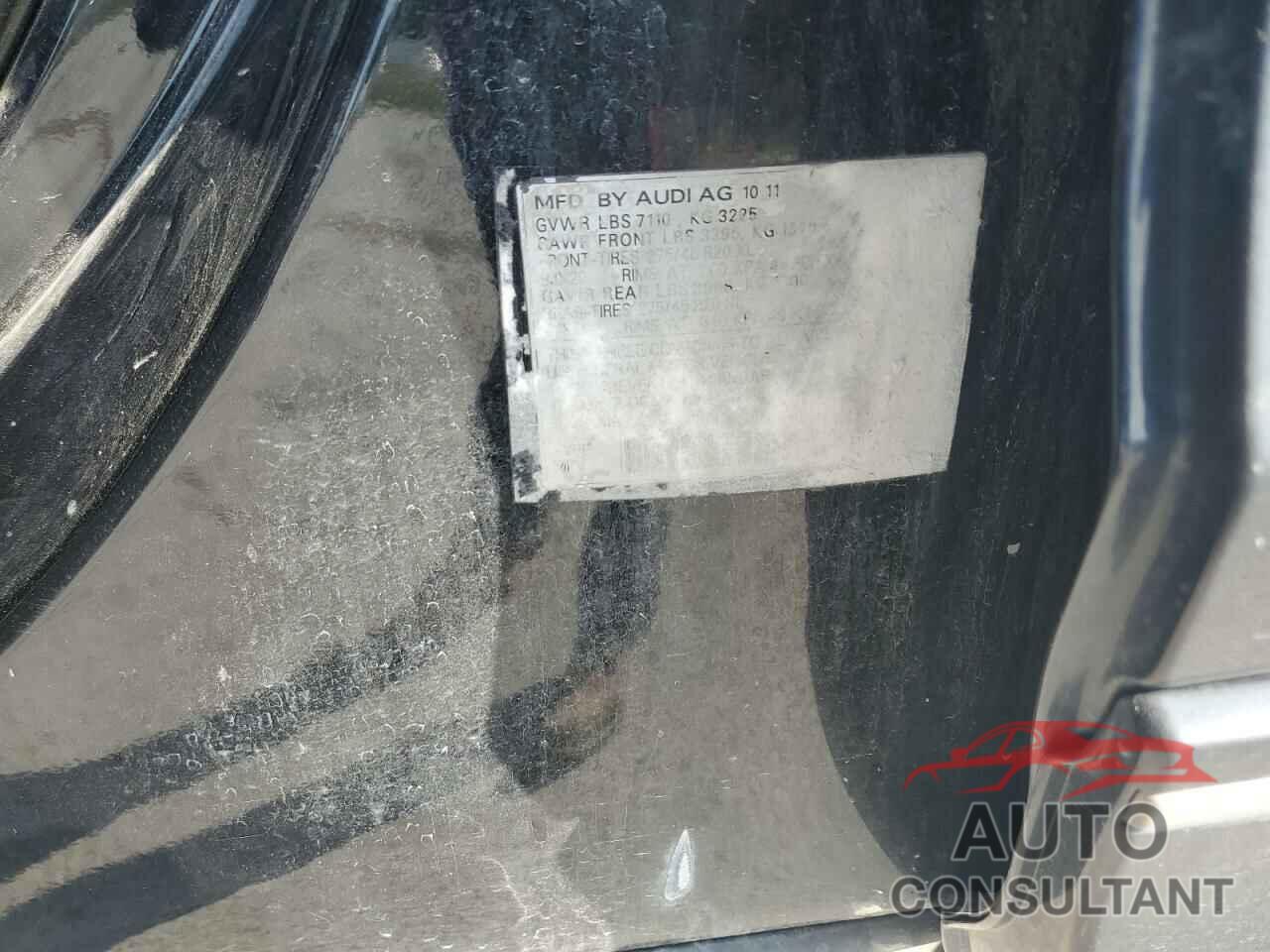 AUDI Q7 2012 - WA1LMAFE7CD004029