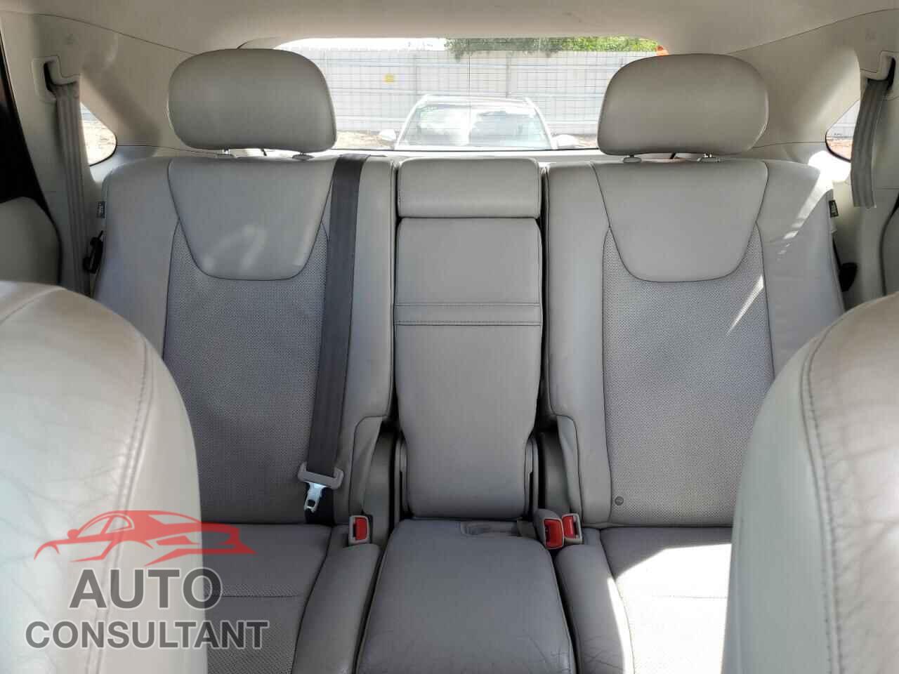 LEXUS RX350 2012 - 2T2BK1BA5CC141487