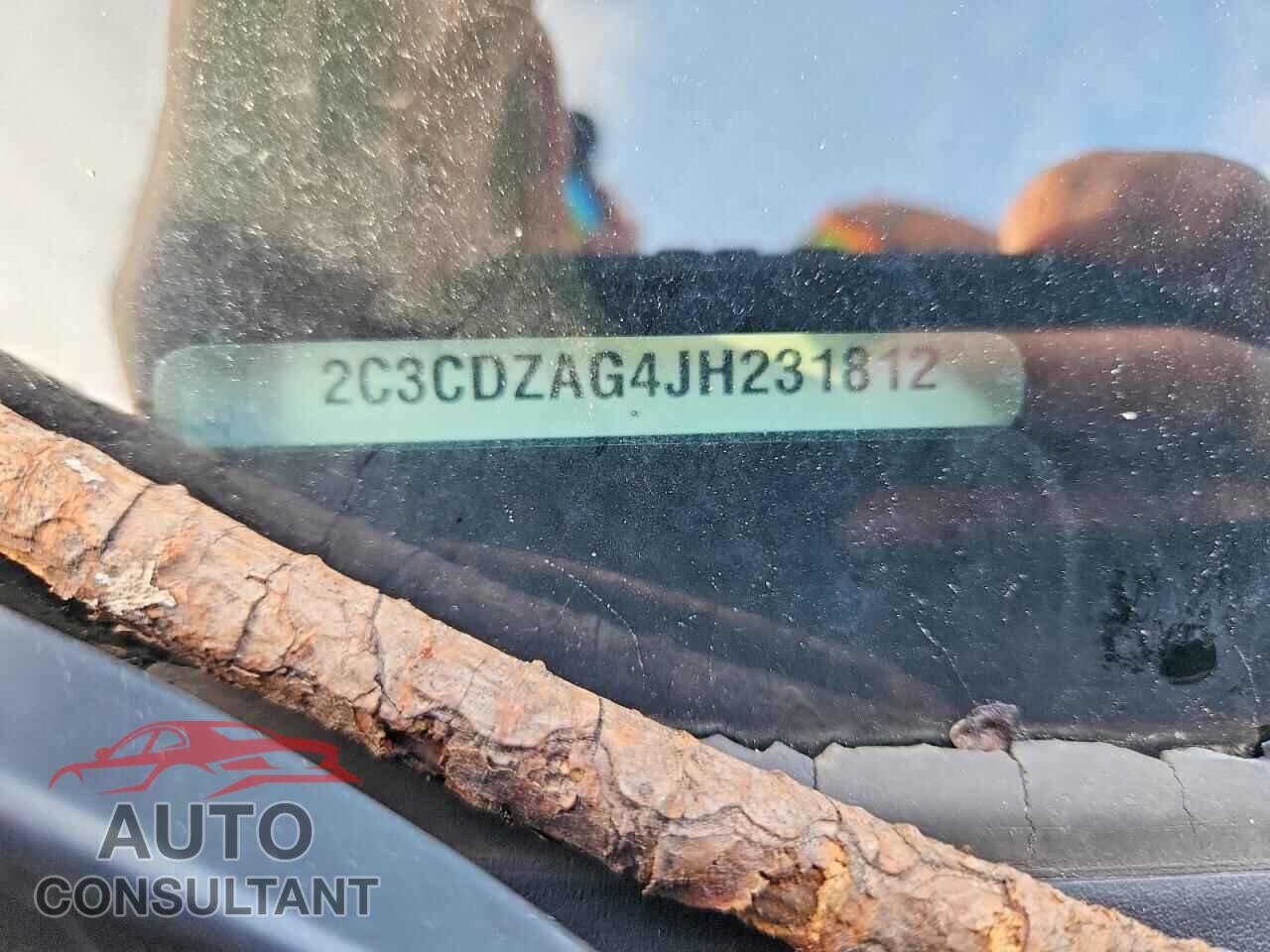 DODGE CHALLENGER 2018 - 2C3CDZAG4JH231812