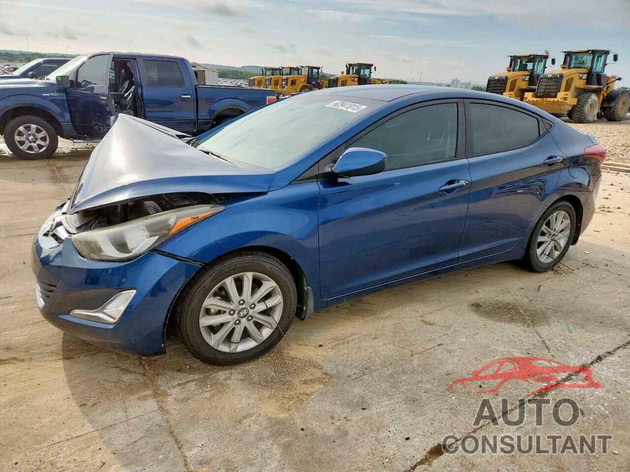 HYUNDAI ELANTRA 2016 - KMHDH4AE7GU503874
