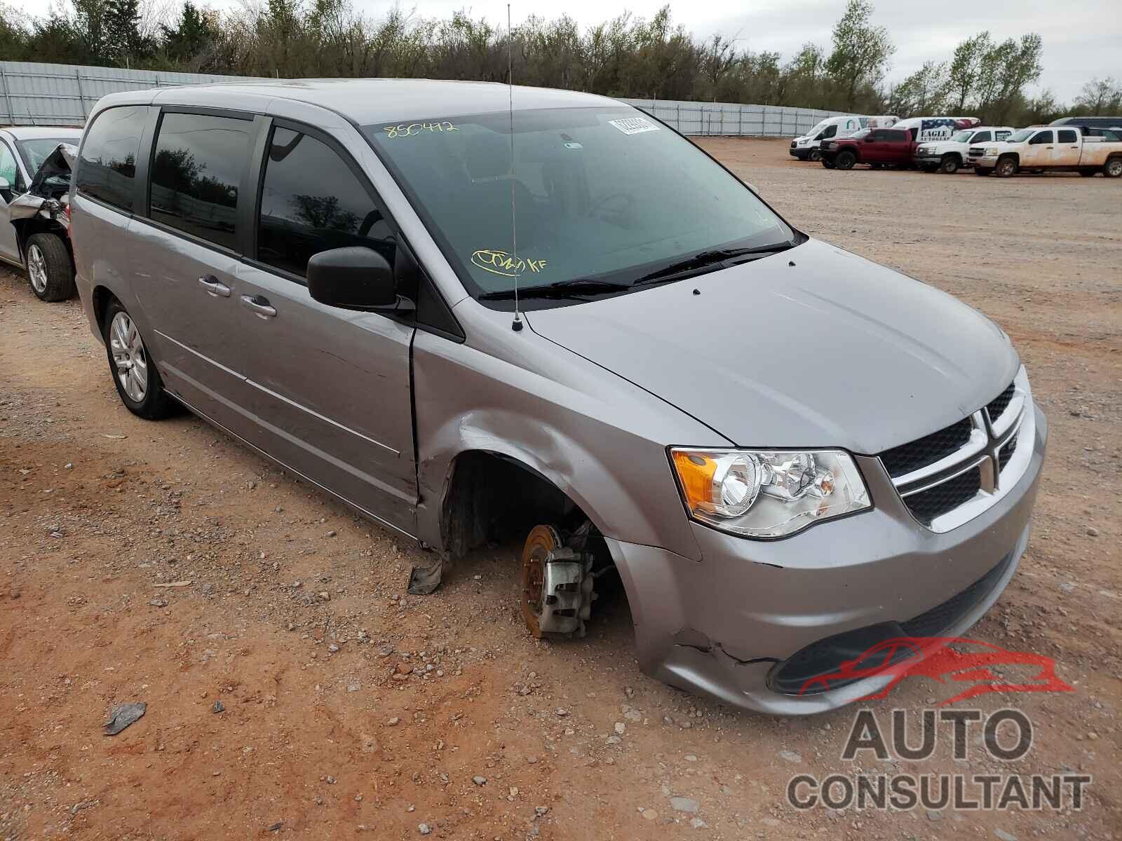 DODGE GRAND CARA 2017 - 2C4RDGBGXHR850492