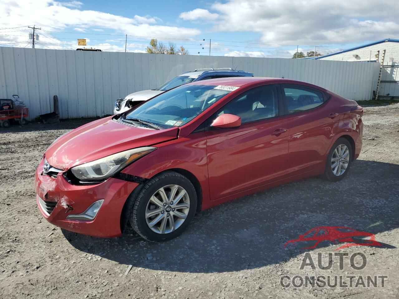 HYUNDAI ELANTRA 2015 - KMHDH4AE8FU223542