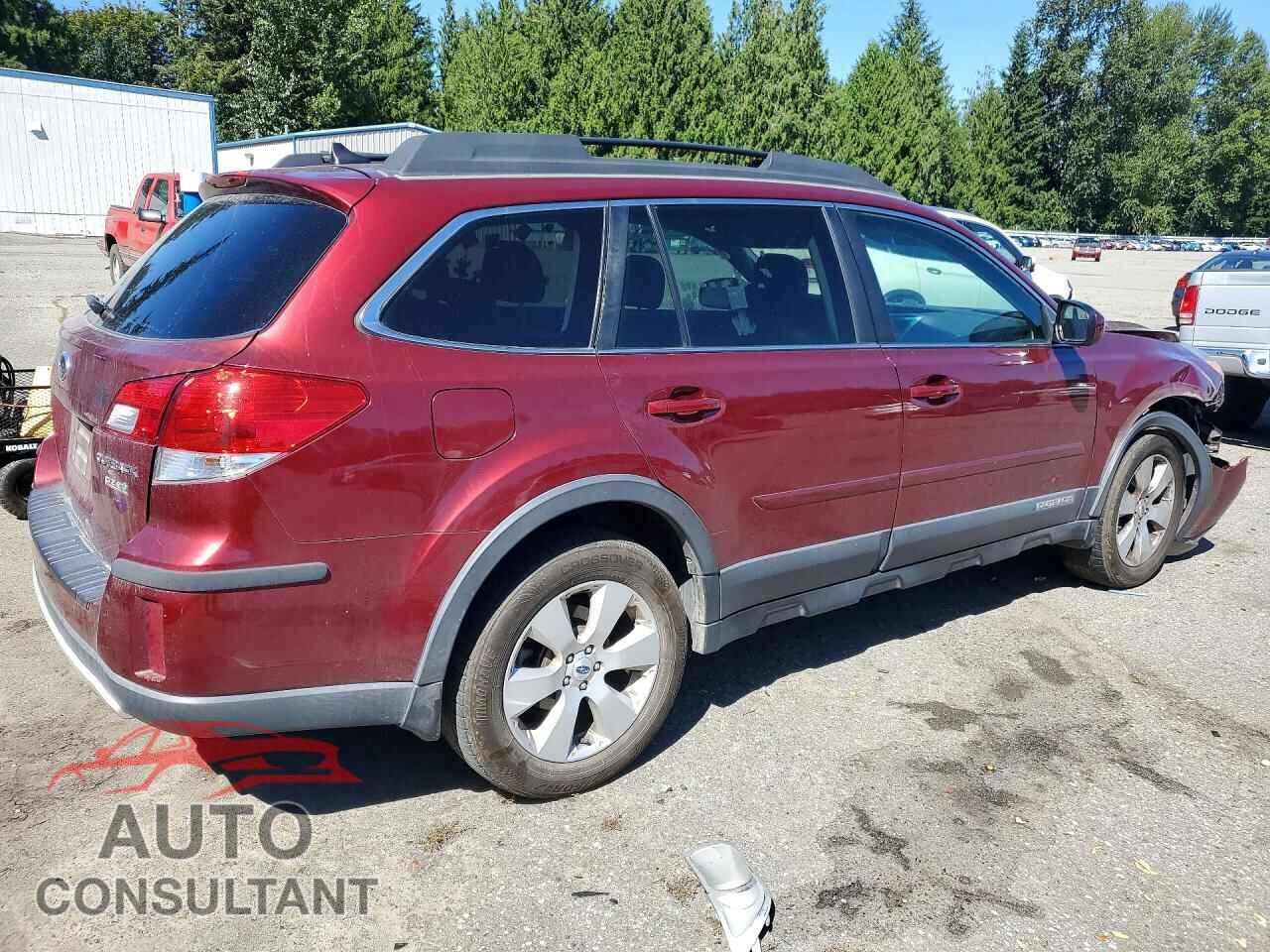 SUBARU OUTBACK 2012 - 4S4BRBKC7C3202625