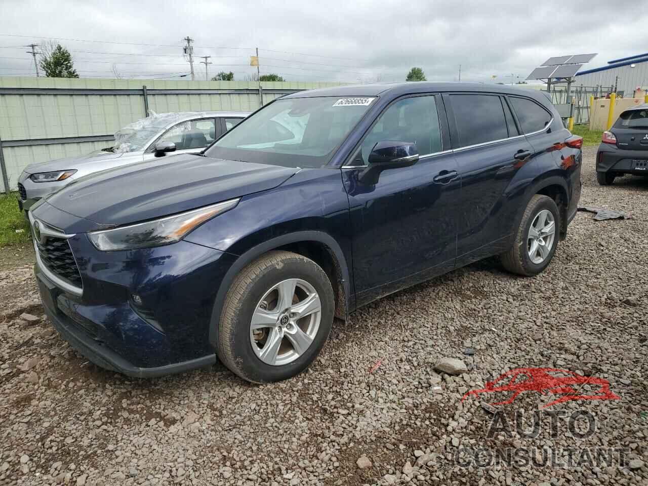 TOYOTA HIGHLANDER 2022 - 5TDBZRBH6NS571776
