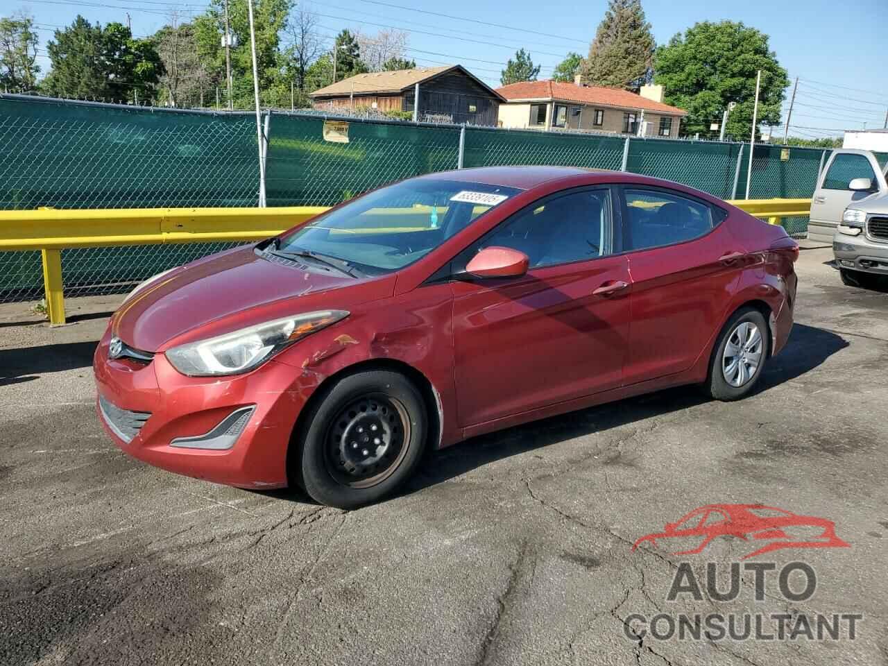 HYUNDAI ELANTRA 2016 - 5NPDH4AE7GH702986