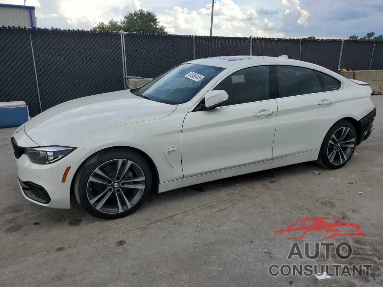 BMW 4 SERIES 2020 - WBA4J1C07LBU68412