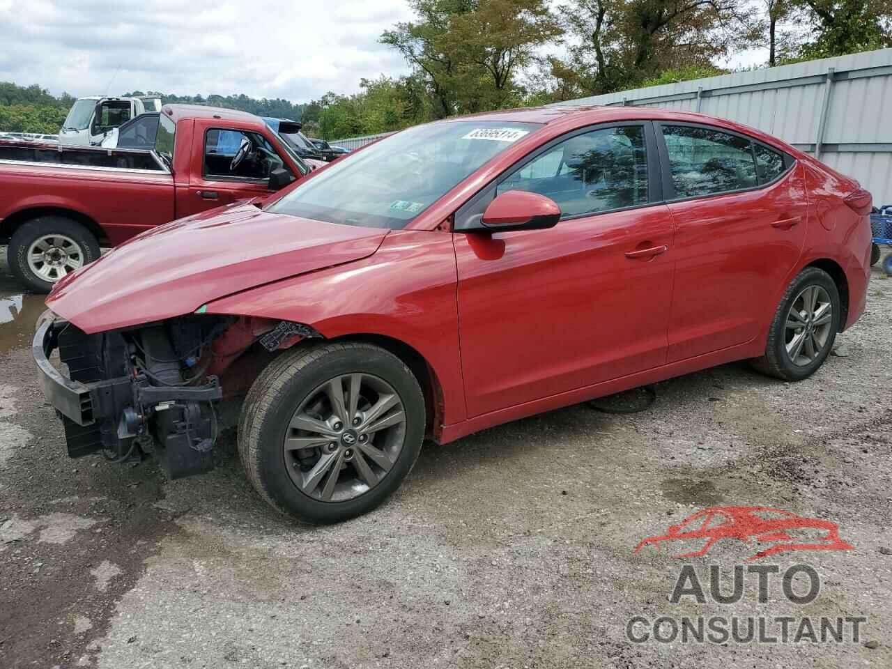 HYUNDAI ELANTRA 2017 - 5NPD84LFXHH092007