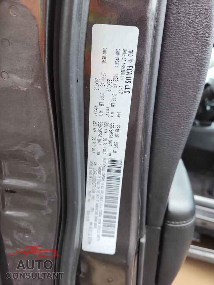 DODGE DURANGO 2017 - 1C4RDJDG6HC771534