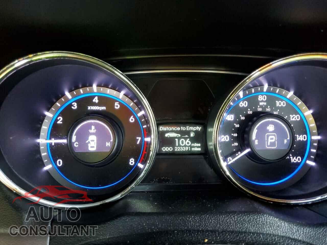 HYUNDAI SONATA 2012 - 5NPEB4AC0CH427752