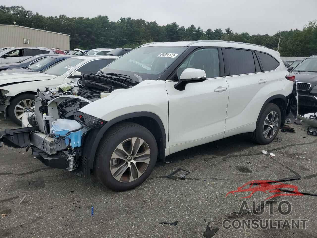 TOYOTA HIGHLANDER 2022 - 5TDGZRBH8NS591873