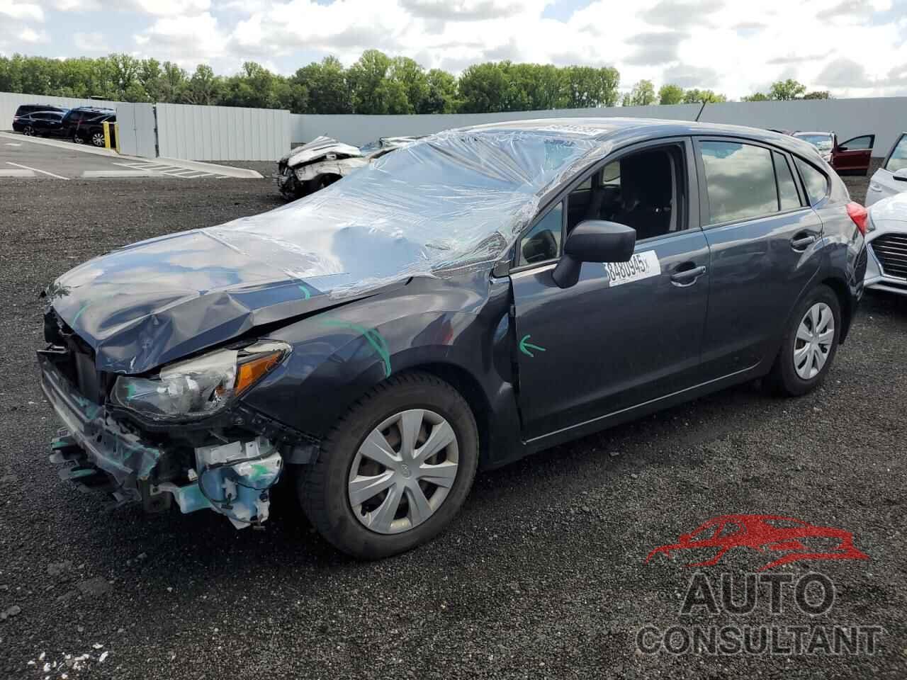 SUBARU IMPREZA 2016 - JF1GPAA62G8343882
