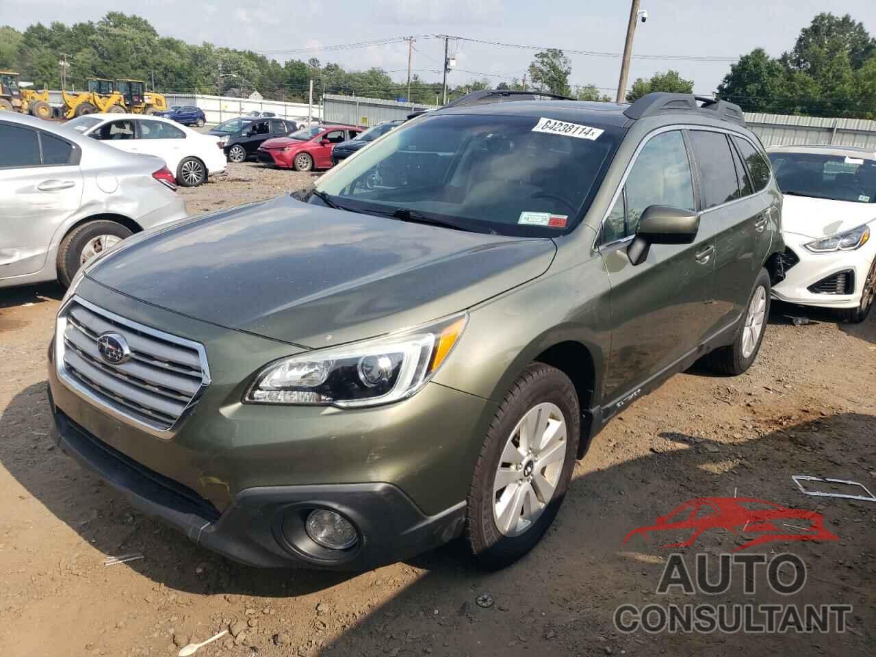 SUBARU OUTBACK 2016 - 4S4BSBEC2G3224554