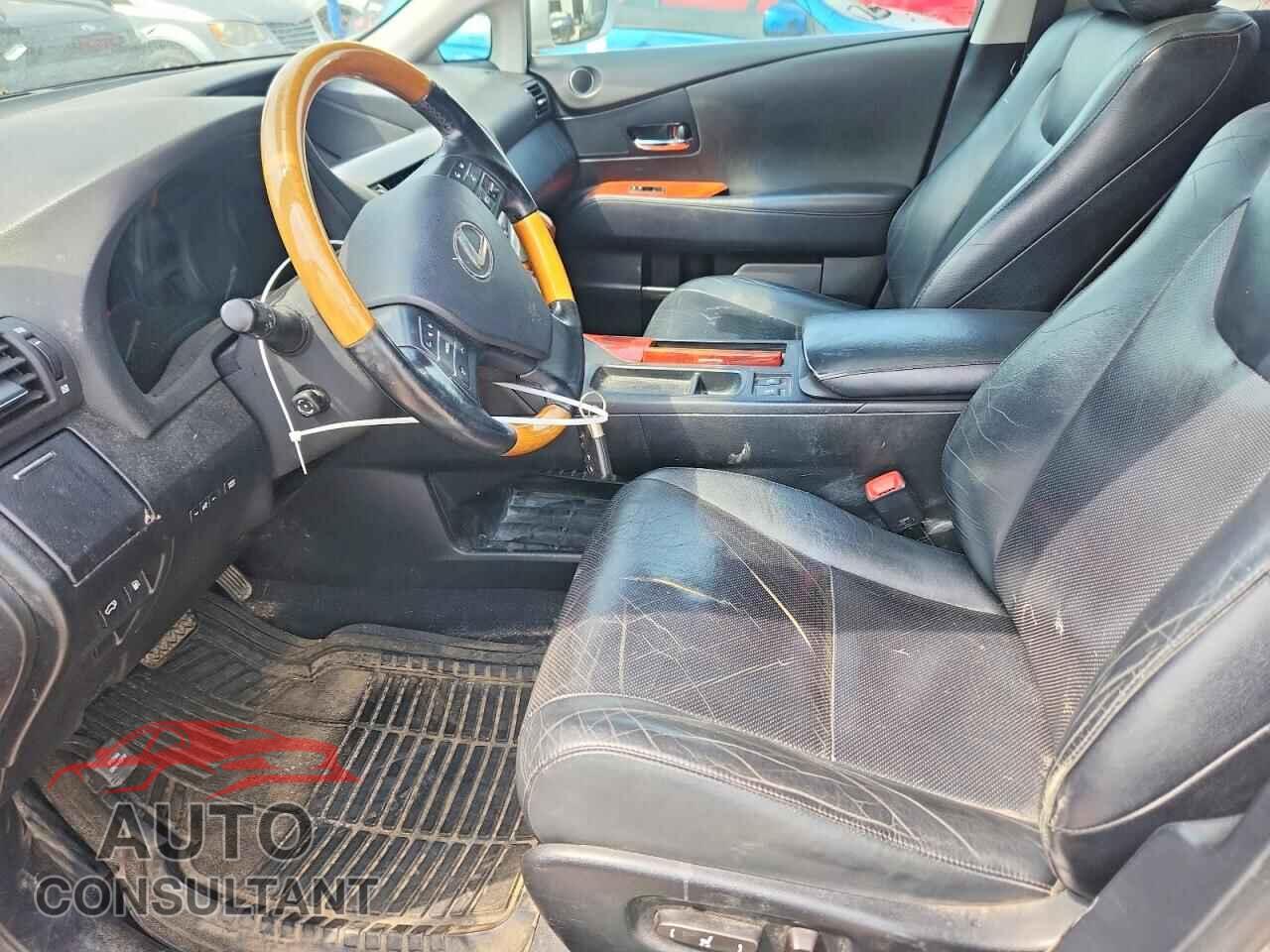 LEXUS RX350 2010 - 2T2BK1BA8AC011460
