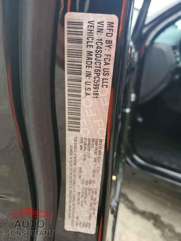 DODGE DURANGO 2023 - 1C4SDJCT6PC599181