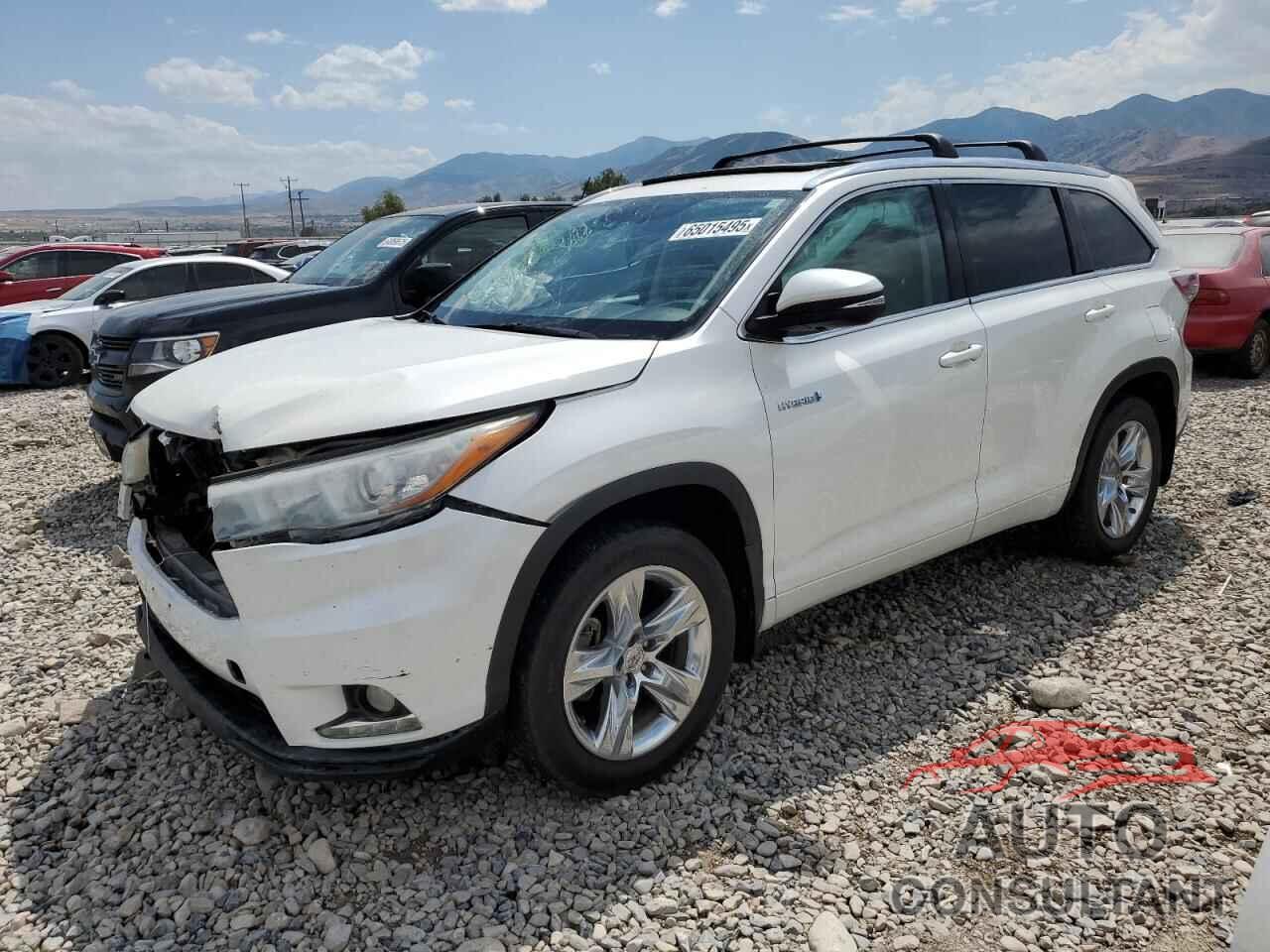 TOYOTA HIGHLANDER 2015 - 5TDDCRFH6FS012122