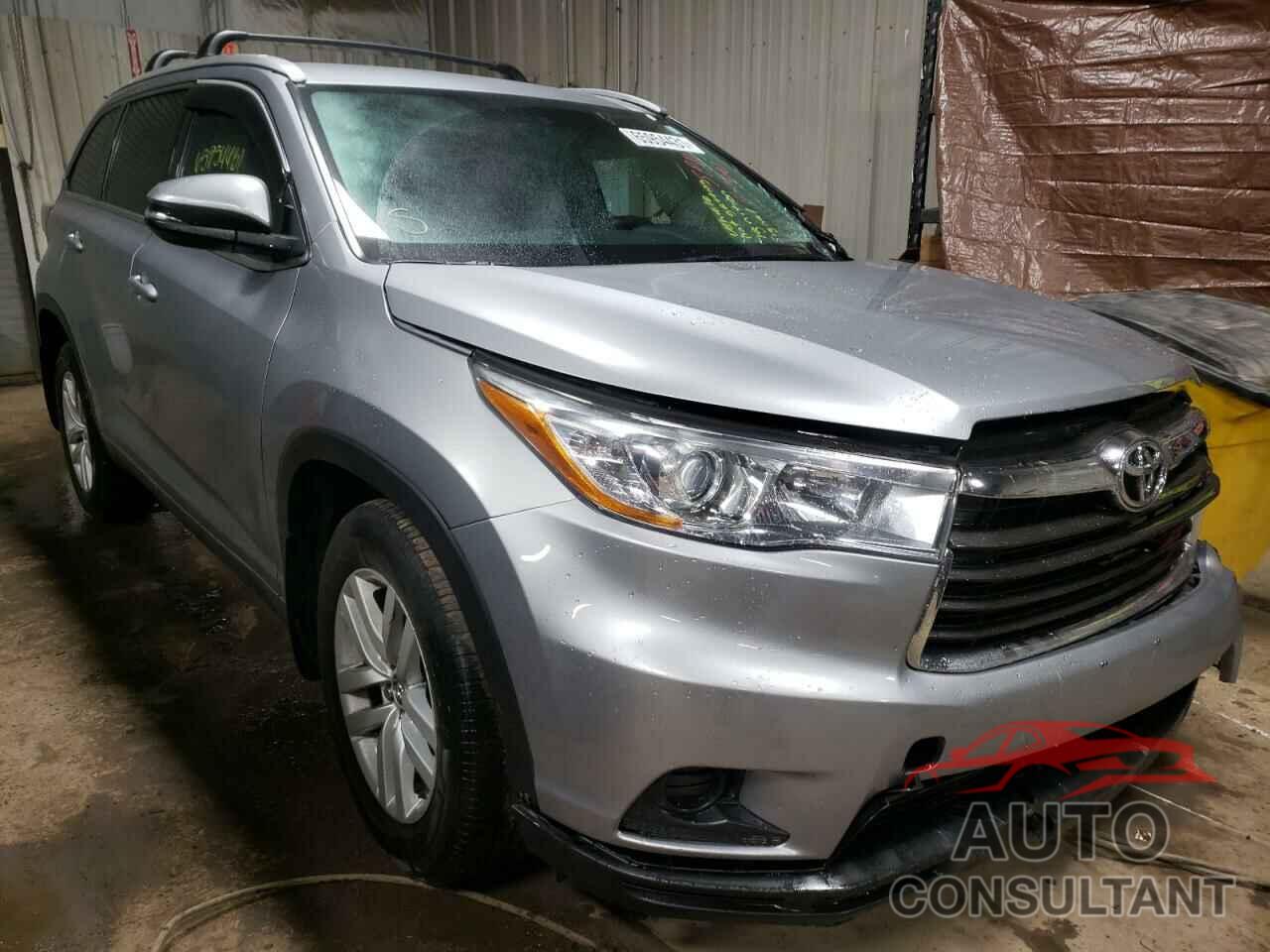 TOYOTA HIGHLANDER 2016 - 5TDBKRFH6GS312092