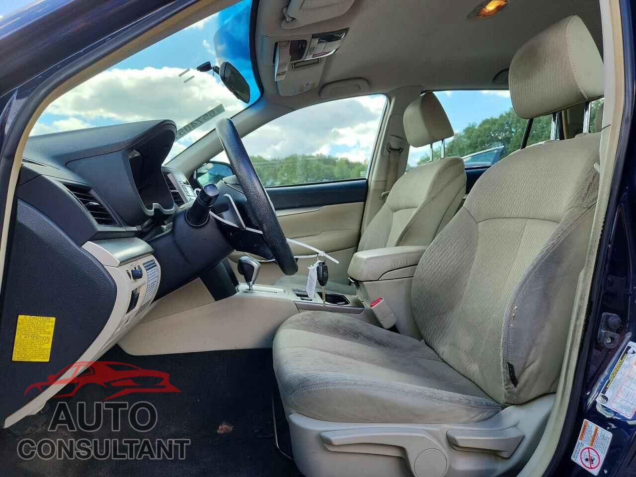 SUBARU OUTBACK 2012 - 4S4BRBAC3C3294222
