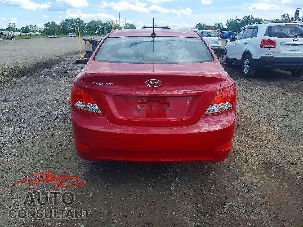 HYUNDAI ACCENT 2013 - KMHCU4AE2DU344300