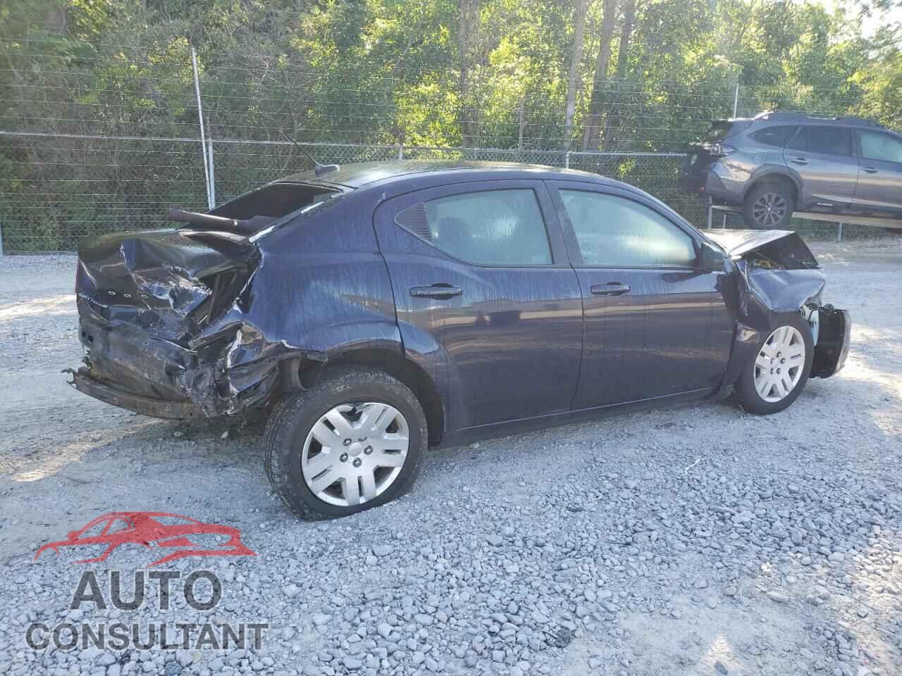 DODGE AVENGER 2012 - 1C3CDZAB6CN270643