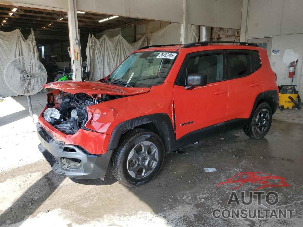 JEEP RENEGADE 2017 - ZACCJBAB9HPF29233
