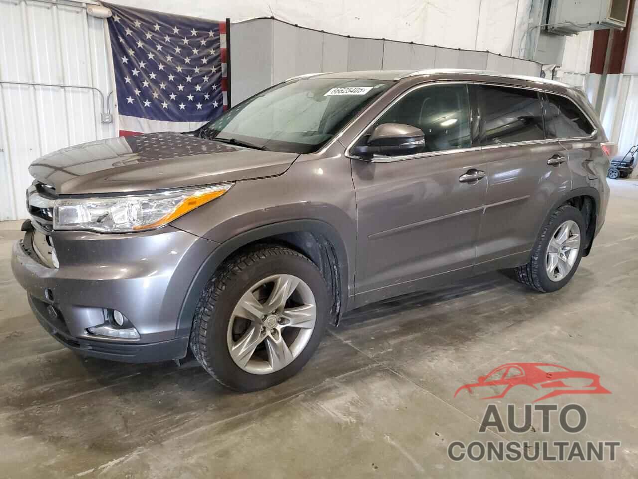 TOYOTA HIGHLANDER 2014 - 5TDDKRFH2ES032434