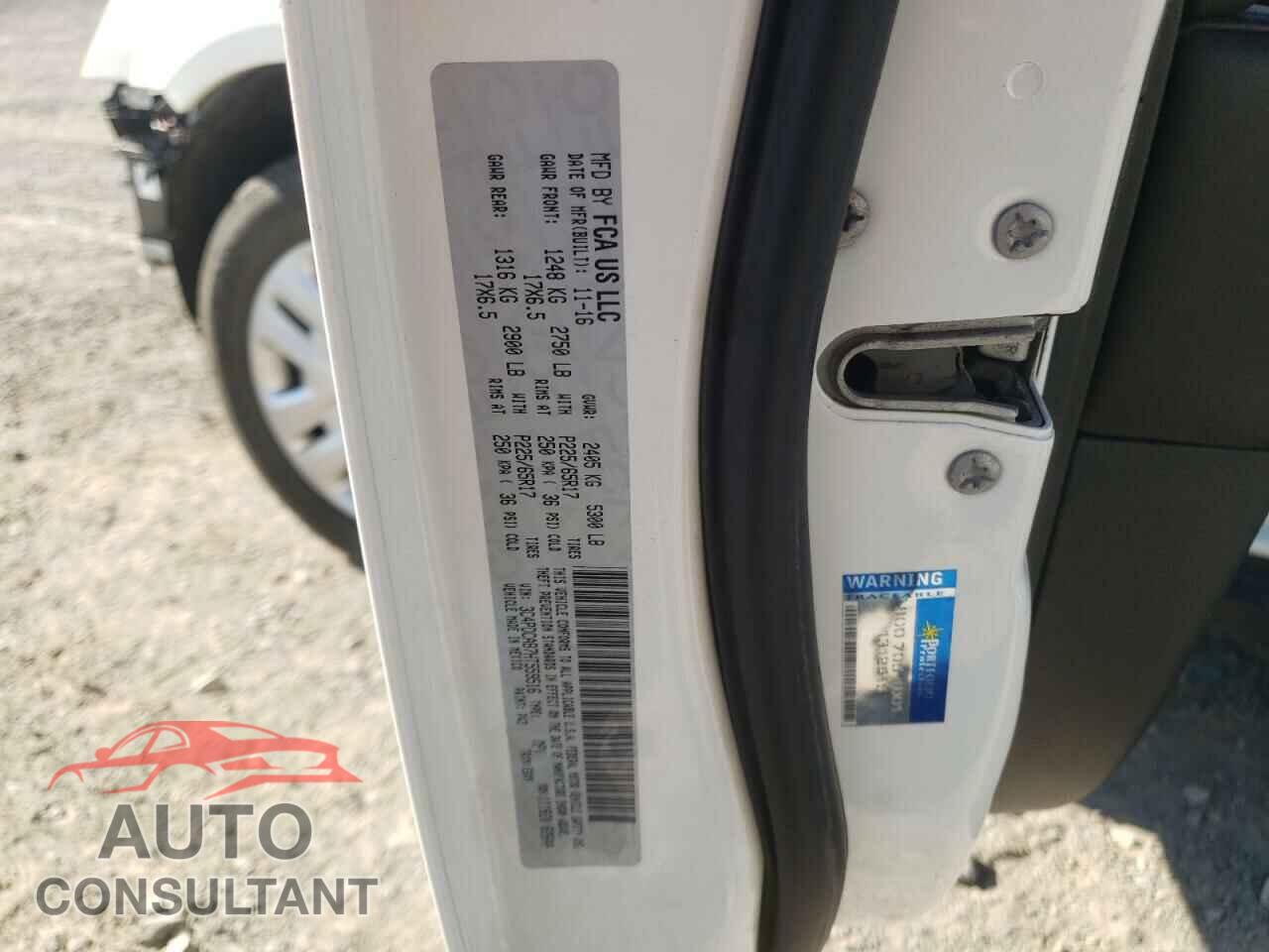 DODGE JOURNEY 2017 - 3C4PDCAB7HT559516