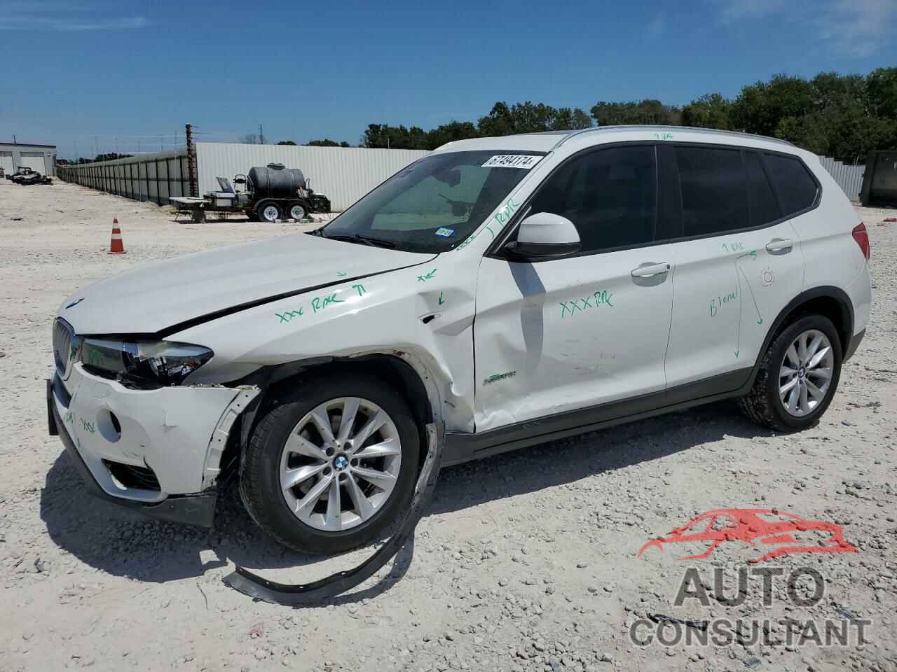 BMW X3 2016 - 5UXWX9C55G0D86301