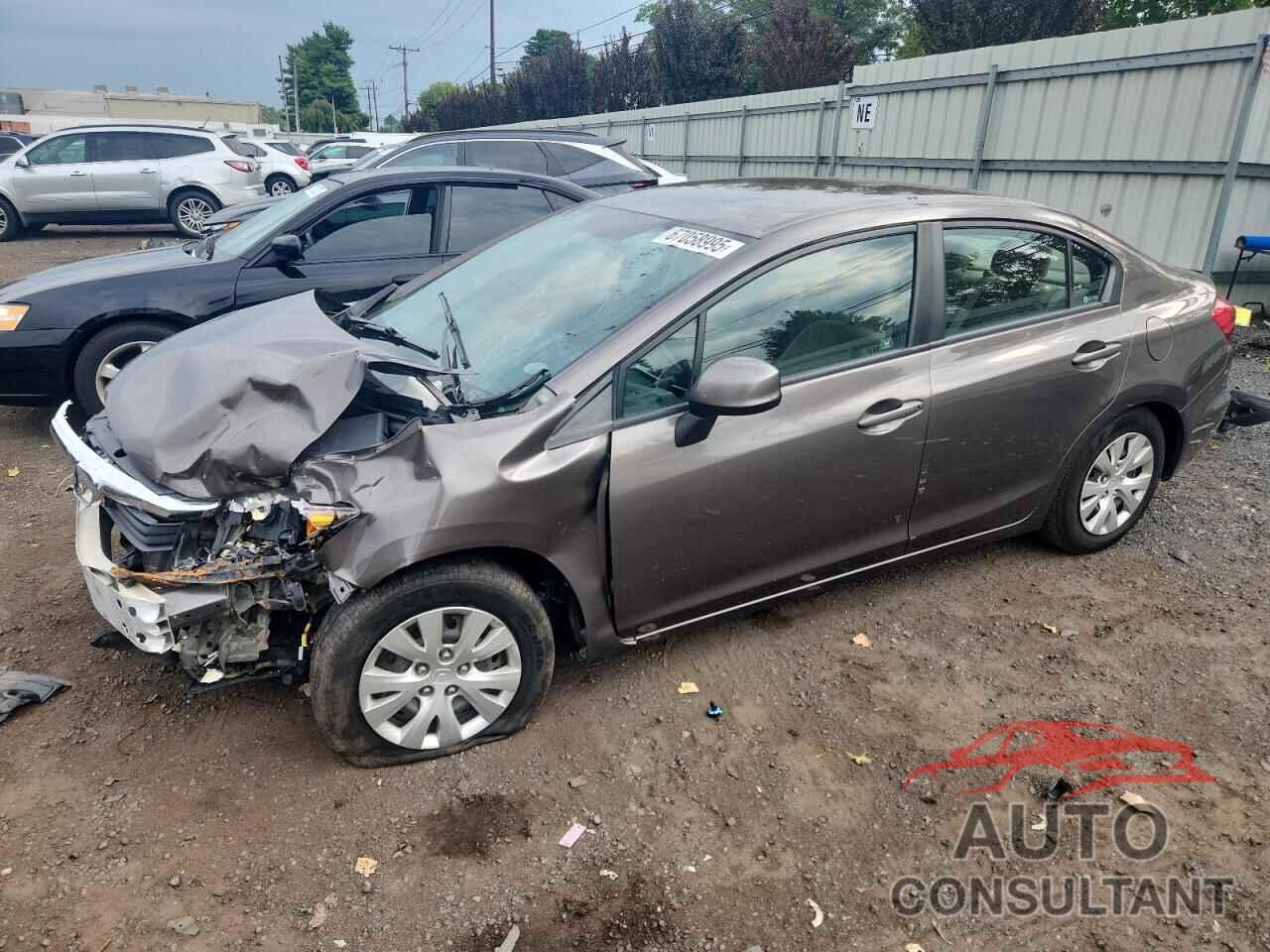 HONDA CIVIC 2012 - 19XFB2F5XCE019203