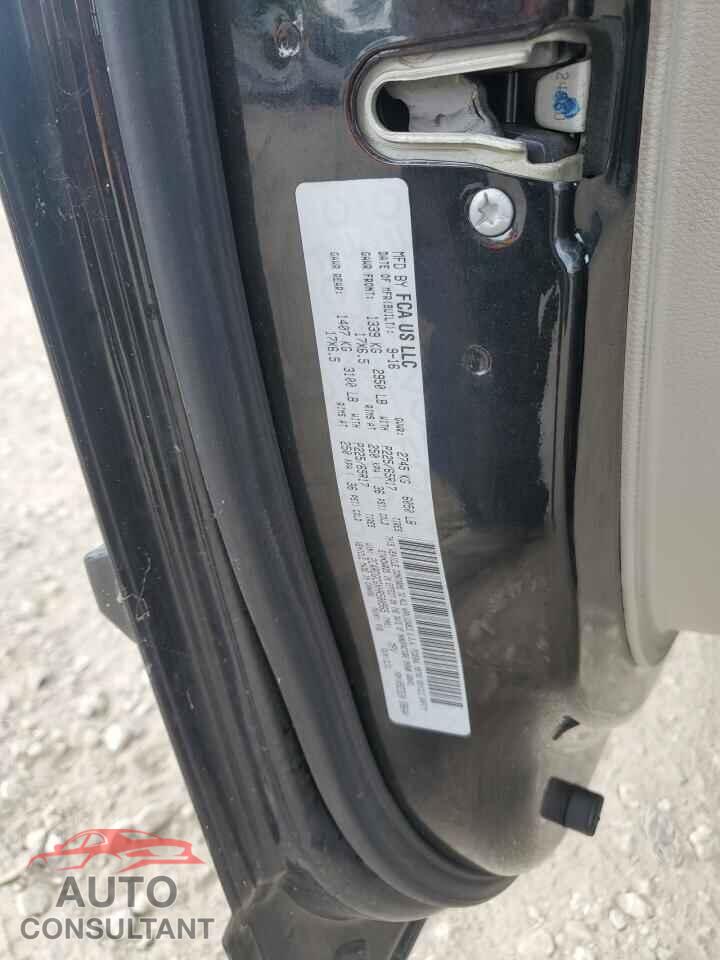 DODGE CARAVAN 2017 - 2C4RDGCGXHR580565