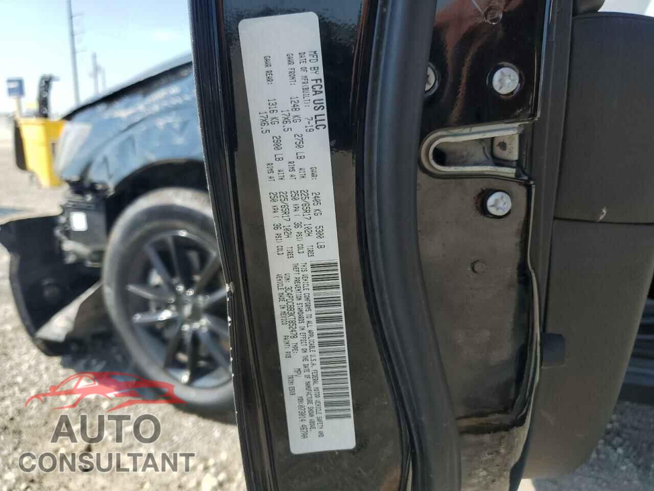DODGE JOURNEY 2019 - 3C4PDCBB3KT852478