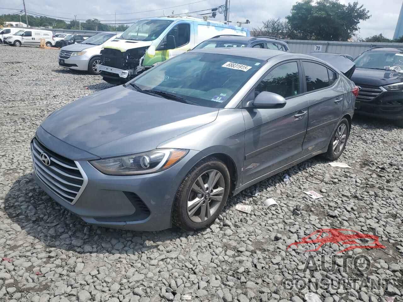 HYUNDAI ELANTRA 2017 - KMHD84LF8HU234081