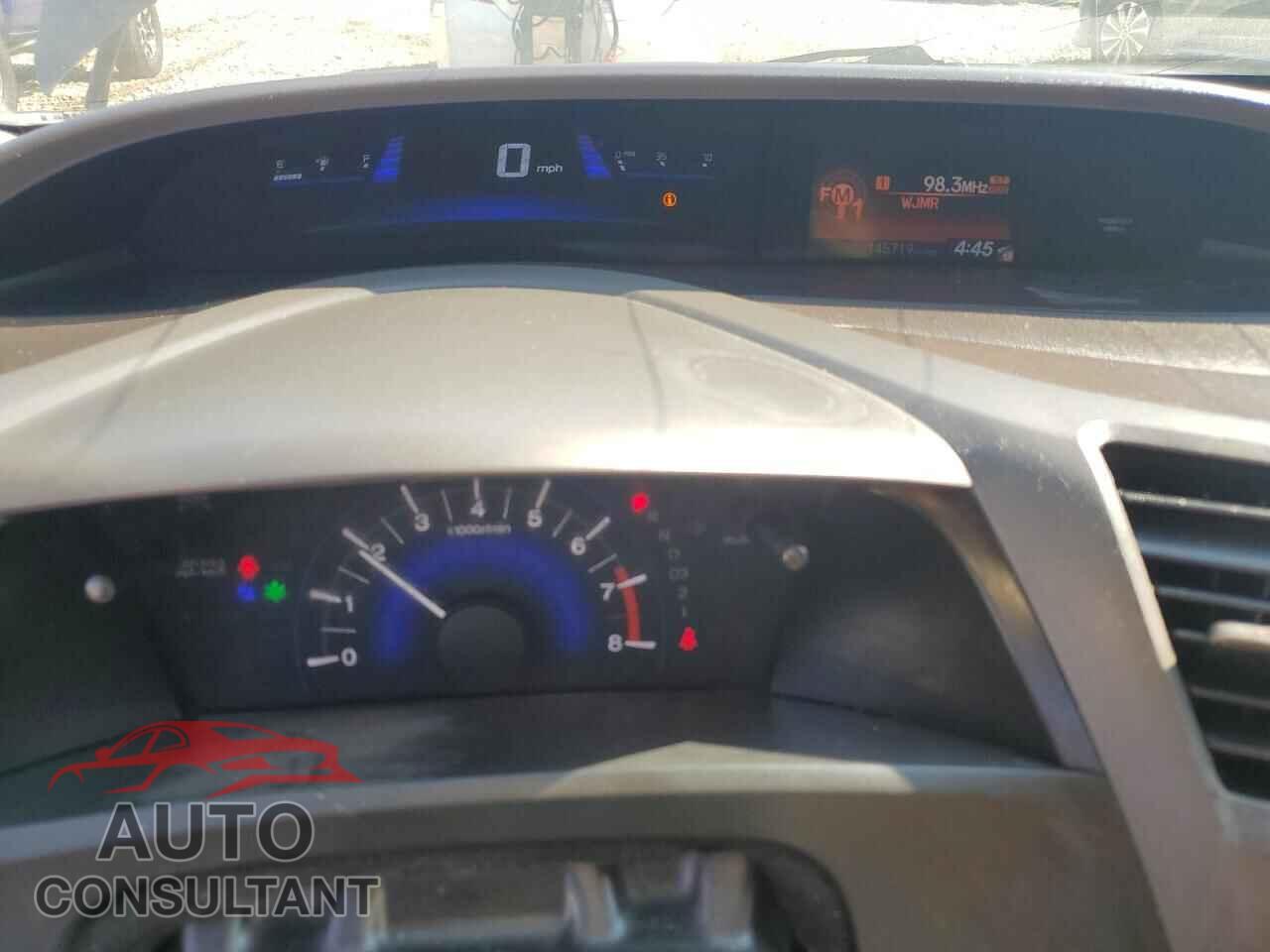 HONDA CIVIC 2012 - 19XFB2F54CE087397
