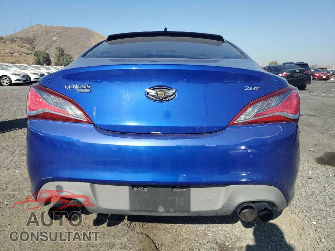 HYUNDAI GENESIS 2013 - KMHHT6KD7DU095941