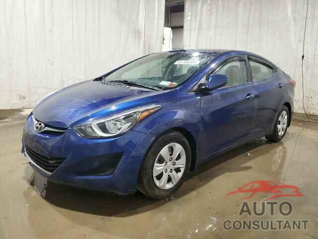 HYUNDAI ELANTRA 2016 - 5NPDH4AE0GH795415