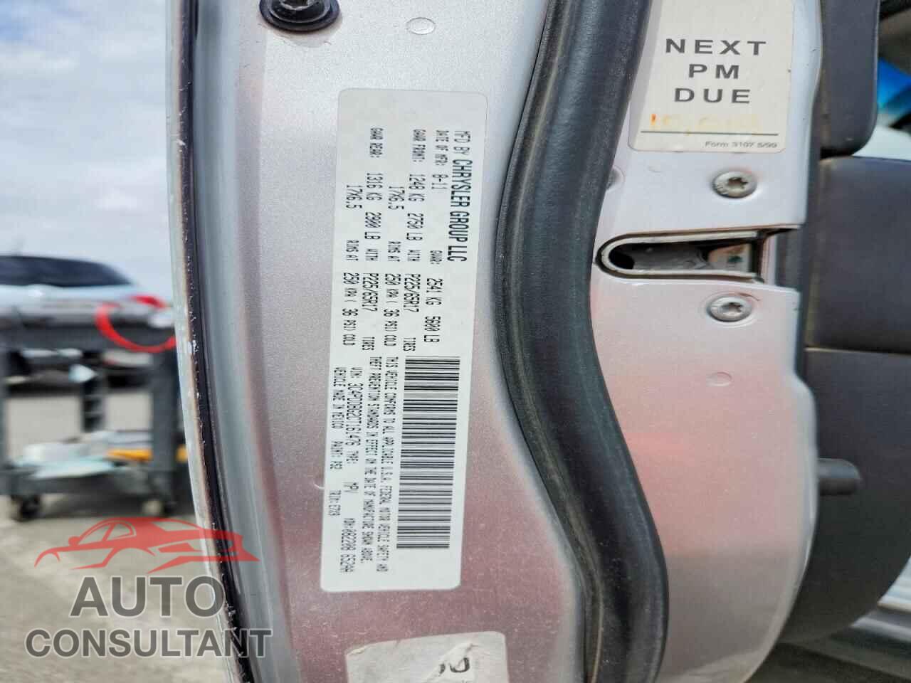 DODGE JOURNEY 2012 - 3C4PDDBG2CT161476